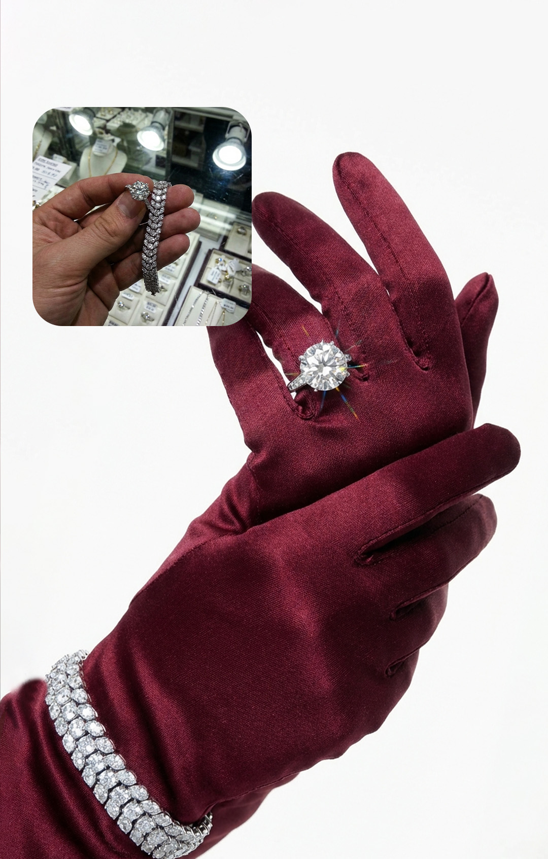 Jewelery AI photography